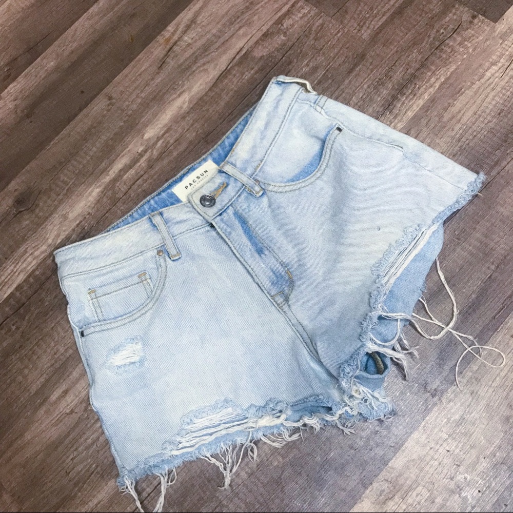 PACSUN HIGH RISE SHORTS